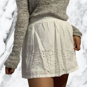 3 for $15 Garage White Skirt